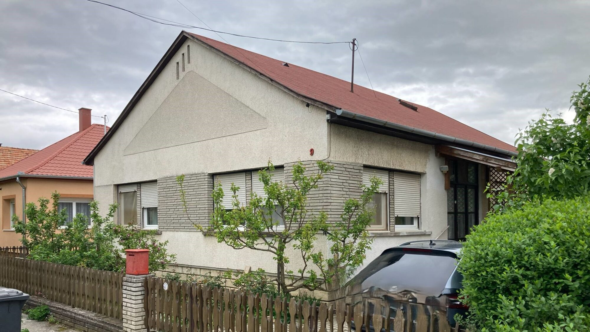 homlokzat hőszigetelés előtt