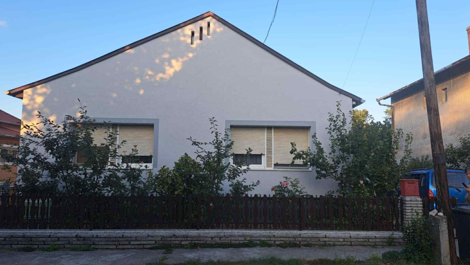 homlokzat hőszigetelés után